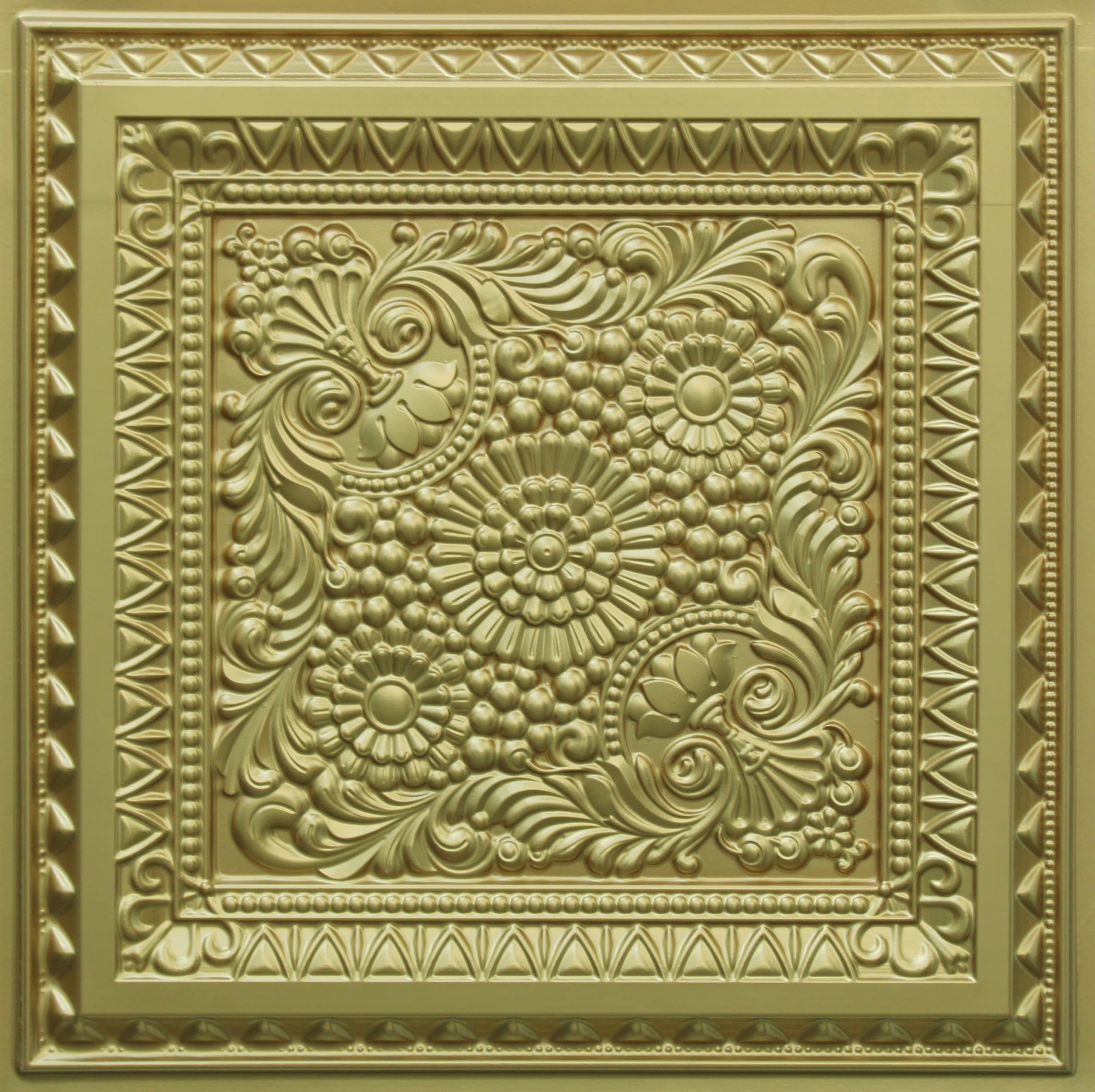 N121 Brass panel